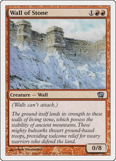 Wall of Stone [Eighth Edition] | RetroPlay Games