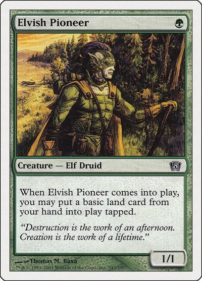 Elvish Pioneer [Eighth Edition] | RetroPlay Games