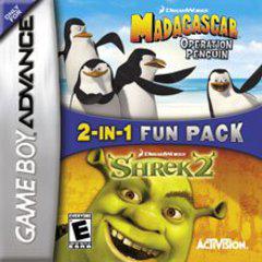Madagascar Operation Penguin and Shrek 2 - GameBoy Advance | RetroPlay Games