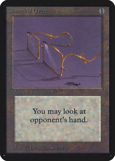 Glasses of Urza [Limited Edition Alpha] | RetroPlay Games