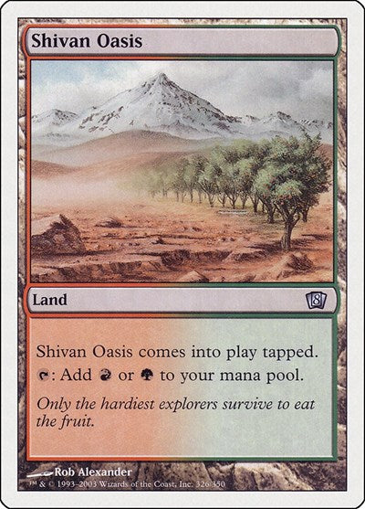 Shivan Oasis [Eighth Edition] | RetroPlay Games