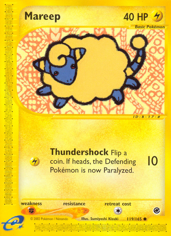 Mareep (119/165) [Expedition: Base Set] | RetroPlay Games