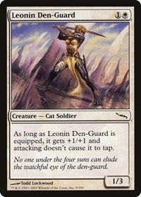 Leonin Den-Guard [Mirrodin] | RetroPlay Games