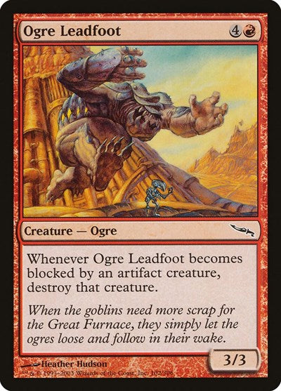 Ogre Leadfoot [Mirrodin] | RetroPlay Games