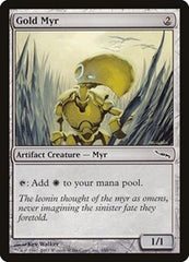 Gold Myr [Mirrodin] | RetroPlay Games