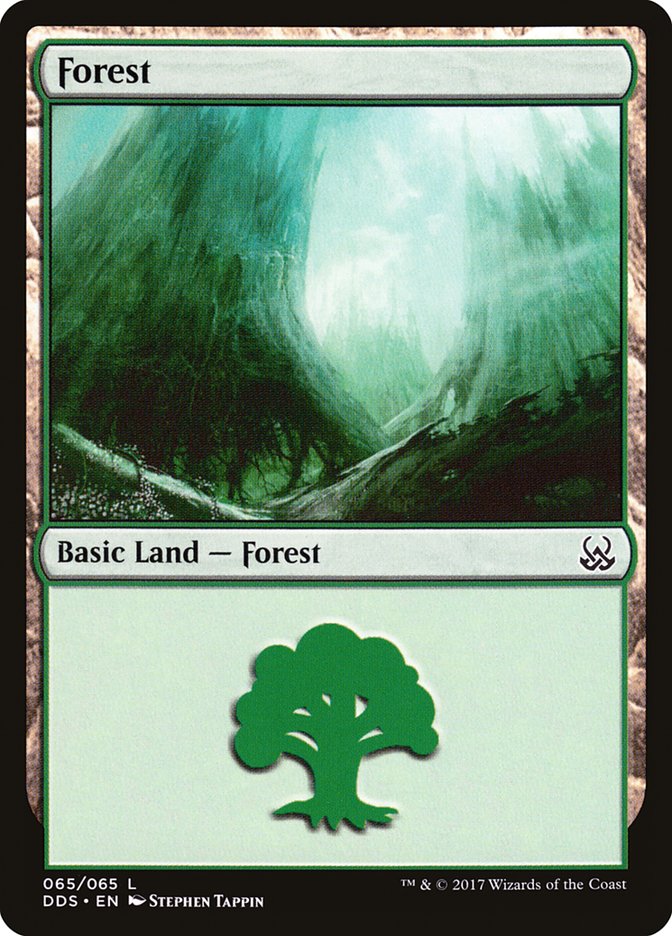 Forest (65) [Duel Decks: Mind vs. Might] | RetroPlay Games