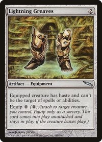 Lightning Greaves [Mirrodin] | RetroPlay Games