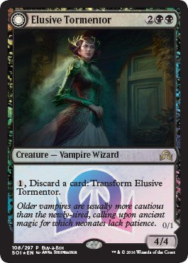 Elusive Tormentor // Insidious Mist [Shadows over Innistrad Promos] | RetroPlay Games