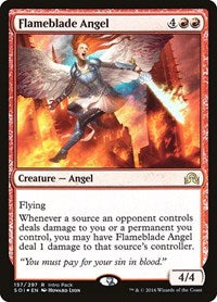 Flameblade Angel [Shadows over Innistrad Promos] | RetroPlay Games