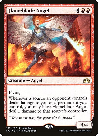 Flameblade Angel [Shadows over Innistrad Promos] | RetroPlay Games