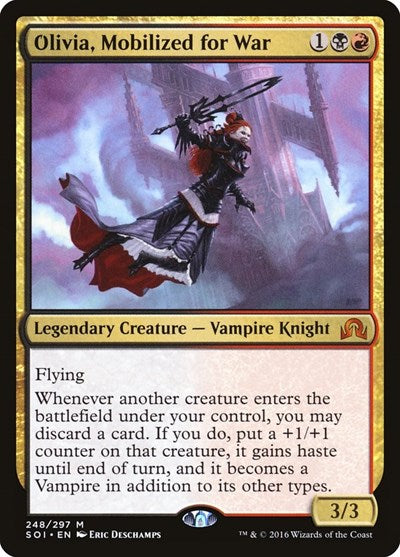 Olivia, Mobilized for War [Shadows over Innistrad] | RetroPlay Games