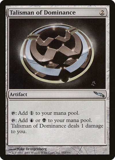 Talisman of Dominance [Mirrodin] | RetroPlay Games