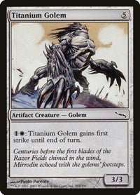 Titanium Golem [Mirrodin] | RetroPlay Games