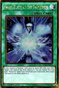 Frost Blast of the Monarchs [PGL3-EN012] Gold Secret Rare | RetroPlay Games