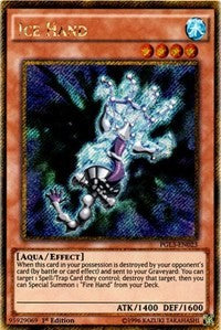 Ice Hand [PGL3-EN023] Gold Secret Rare | RetroPlay Games