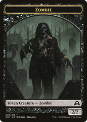 Zombie [Shadows over Innistrad Tokens] | RetroPlay Games