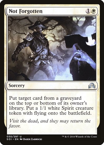 Not Forgotten [Shadows over Innistrad] | RetroPlay Games