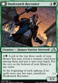 Duskwatch Recruiter // Krallenhorde Howler [Shadows over Innistrad] | RetroPlay Games