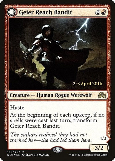 Geier Reach Bandit // Vildin-Pack Alpha [Shadows over Innistrad Promos] | RetroPlay Games