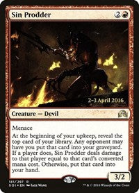 Sin Prodder [Shadows over Innistrad Promos] | RetroPlay Games