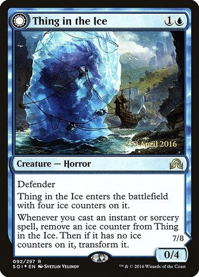 Thing in the Ice // Awoken Horror [Shadows over Innistrad Promos] | RetroPlay Games