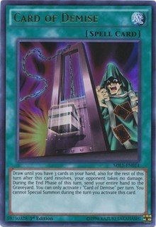 Card of Demise [MIL1-EN014] Ultra Rare | RetroPlay Games