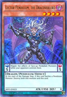 Lector Pendulum, the Dracoverlord [SHVI-EN023] Ultra Rare | RetroPlay Games