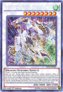 Crystal Wing Synchro Dragon [SHVI-EN049] Secret Rare | RetroPlay Games