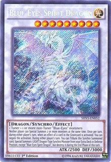 Blue-Eyes Spirit Dragon [SHVI-EN052] Secret Rare | RetroPlay Games