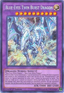 Blue-Eyes Twin Burst Dragon [SHVI-EN099] Secret Rare | RetroPlay Games