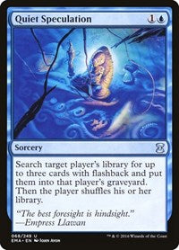 Quiet Speculation [Eternal Masters] | RetroPlay Games