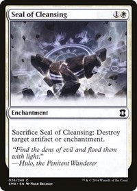 Seal of Cleansing [Eternal Masters] | RetroPlay Games