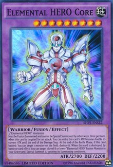 Elemental HERO Core [SHVI-ENSE2] Super Rare | RetroPlay Games