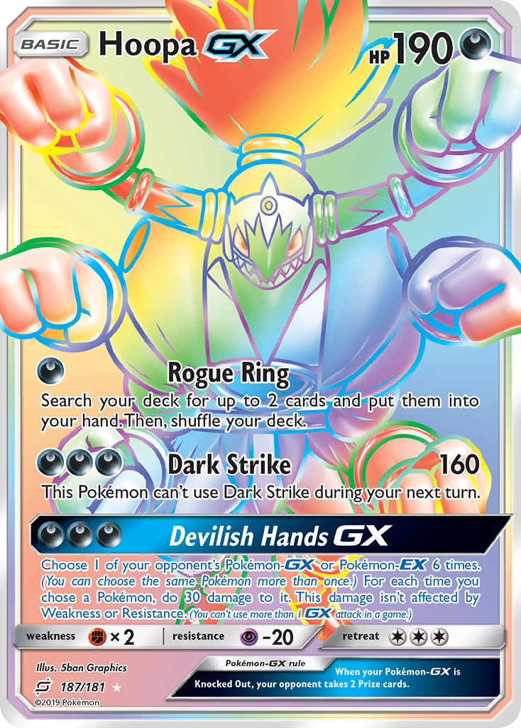 Hoopa GX (187/181) [Sun & Moon: Team Up] | RetroPlay Games