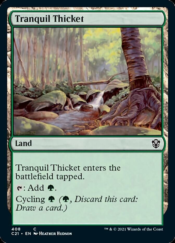 Tranquil Thicket [Commander 2021] | RetroPlay Games