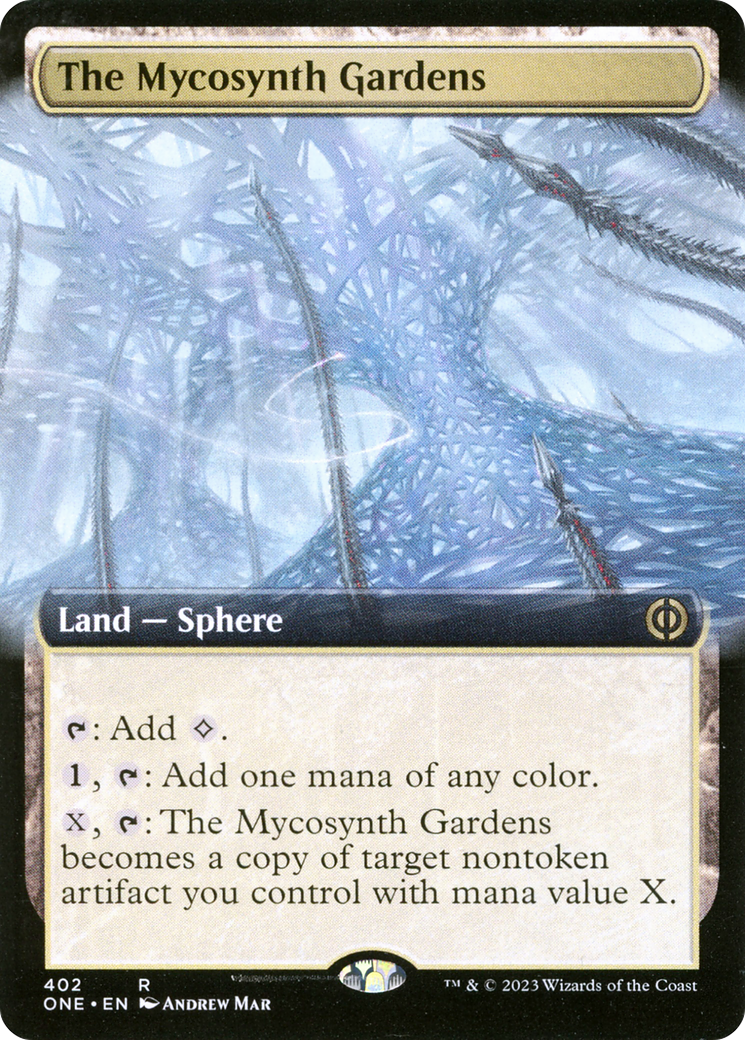 The Mycosynth Gardens (Extended Art) [Phyrexia: All Will Be One] | RetroPlay Games