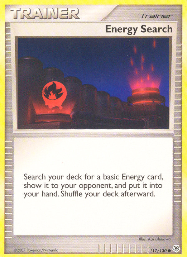 Energy Search (117/130) [Diamond & Pearl: Base Set] | RetroPlay Games