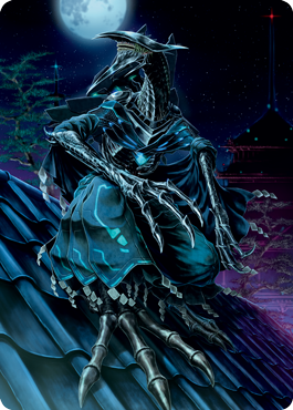 Jin-Gitaxias, Progress Tyrant Art Card [Kamigawa: Neon Dynasty Art Series] | RetroPlay Games