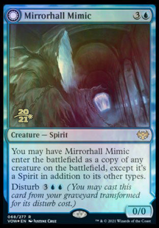 Mirrorhall Mimic // Ghastly Mimicry [Innistrad: Crimson Vow Prerelease Promos] | RetroPlay Games