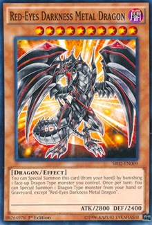 Red-Eyes Darkness Metal Dragon [SR02-EN009] Common | RetroPlay Games