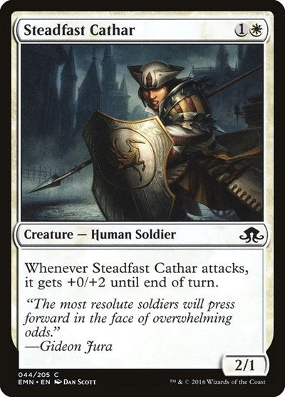 Steadfast Cathar [Eldritch Moon] | RetroPlay Games
