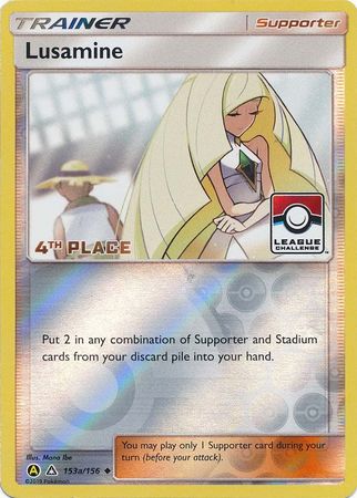 Lusamine (153a/156) (League Challenge Alt Art 4th Place) [Sun & Moon: Ultra Prism] | RetroPlay Games
