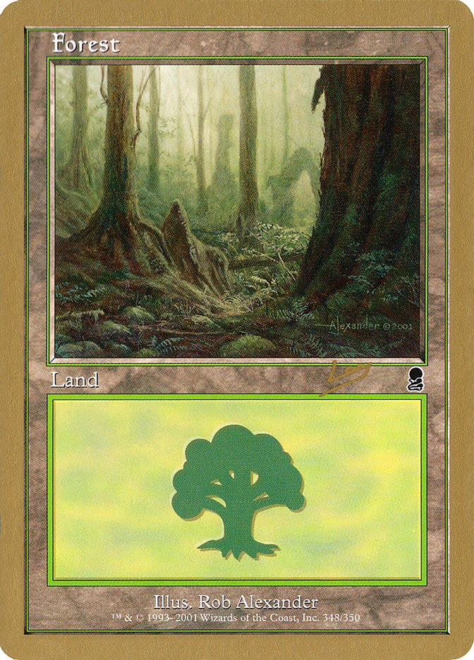 Forest (rl348) (Raphael Levy) [World Championship Decks 2002] | RetroPlay Games