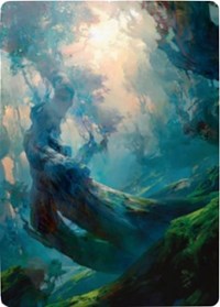 Forest 3 Art Card [Zendikar Rising Art Series] | RetroPlay Games