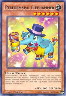 Performapal Elephammer [MP16-EN002] Rare | RetroPlay Games