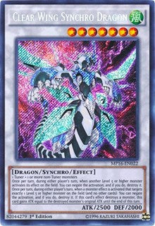 Clear Wing Synchro Dragon [MP16-EN022] Secret Rare | RetroPlay Games