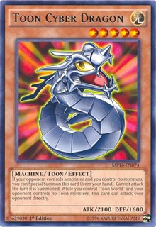 Toon Cyber Dragon [MP16-EN074] Rare | RetroPlay Games