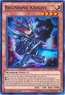 Beginning Knight [MP16-EN123] Super Rare | RetroPlay Games