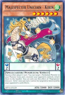 Majespecter Unicorn - Kirin [MP16-EN129] Rare | RetroPlay Games