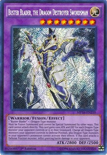 Buster Blader, the Dragon Destroyer Swordsman [MP16-EN210] Secret Rare | RetroPlay Games